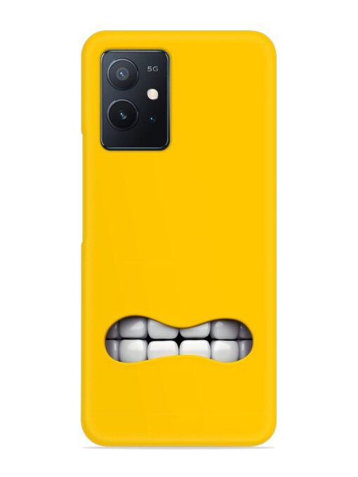 Mouth Character On Snap Case for Iqoo Z6 (5G) Zapvi