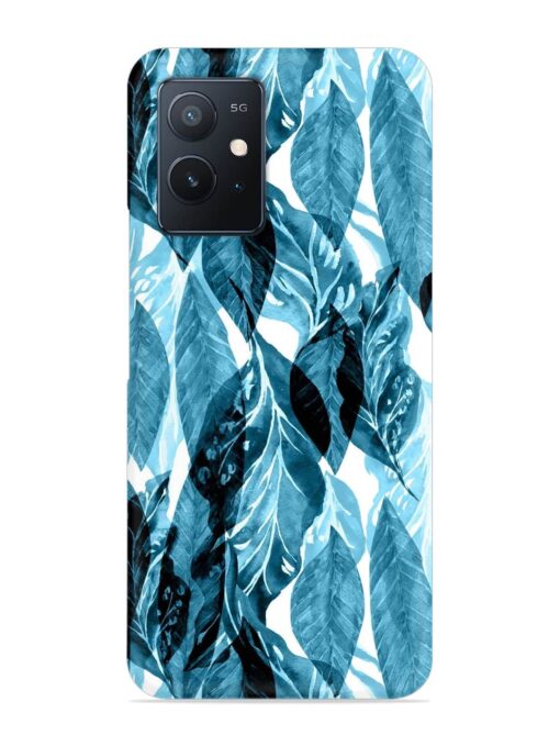 Leaves Pattern Jungle Snap Case for Iqoo Z6 (5G) Zapvi