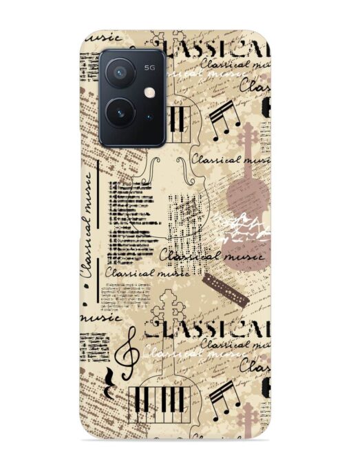 Classical Music Lpattern Snap Case for Iqoo Z6 (5G) Zapvi