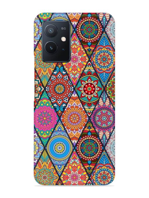 Seamless Tile Pattern Snap Case for Iqoo Z6 (5G) Zapvi