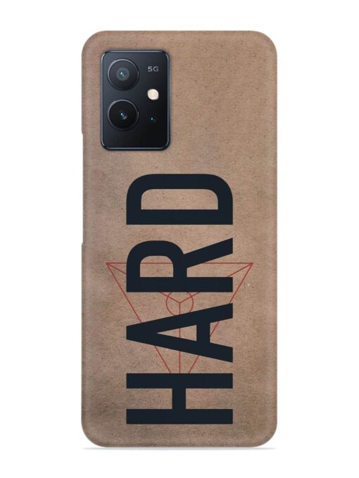 Hard Typo Snap Case for Iqoo Z6 (5G) Zapvi