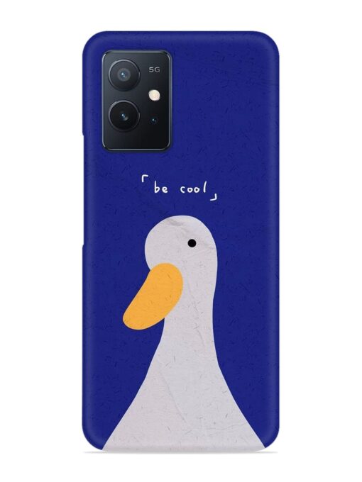 Be Cool Duck Snap Case for Iqoo Z6 (5G) Zapvi