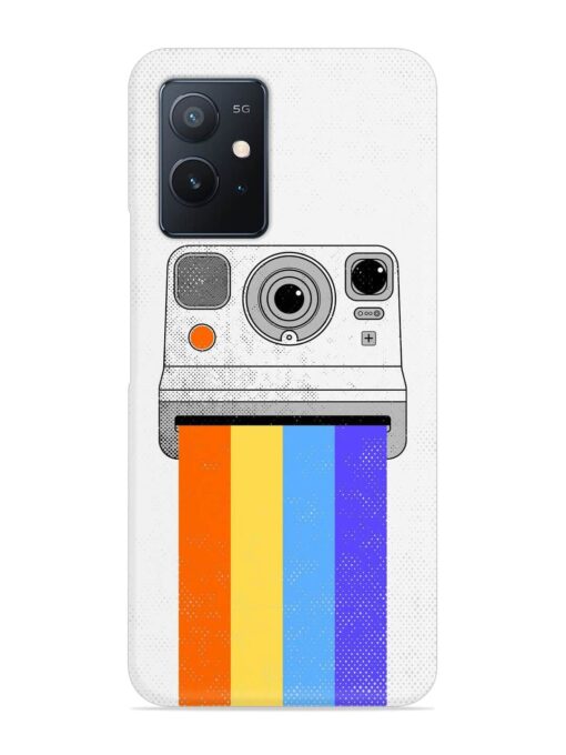 Retro Camera Art Snap Case for Iqoo Z6 (5G) Zapvi