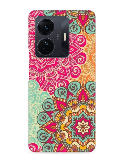 Mandala Seamless Snap Case for Iqoo Z6 Pro Zapvi