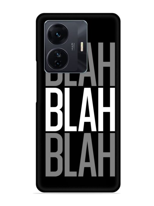 Blah Blah Blah Wallpaper Snap Case for Iqoo Z6 Pro Zapvi