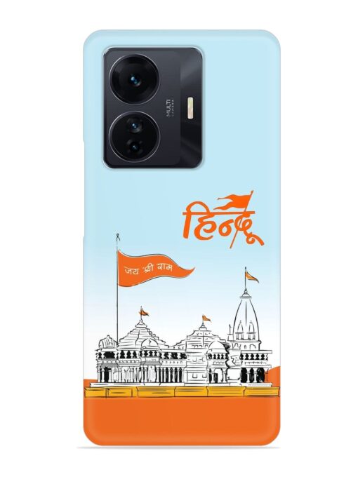 Ram Mandir Hindu Snap Case for Iqoo Z6 Pro Zapvi