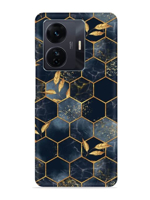 Marble Hexagon Seamless Snap Case for Iqoo Z6 Pro Zapvi