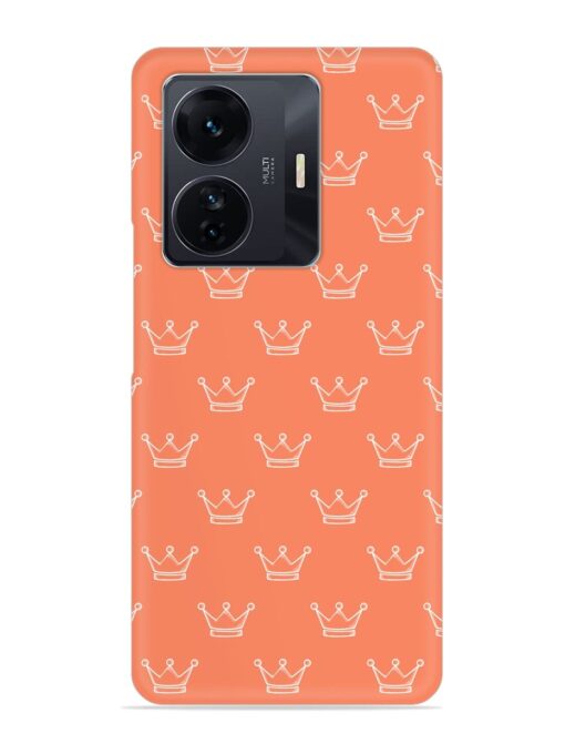 Hand Drawn Crown Snap Case for Iqoo Z6 Pro Zapvi