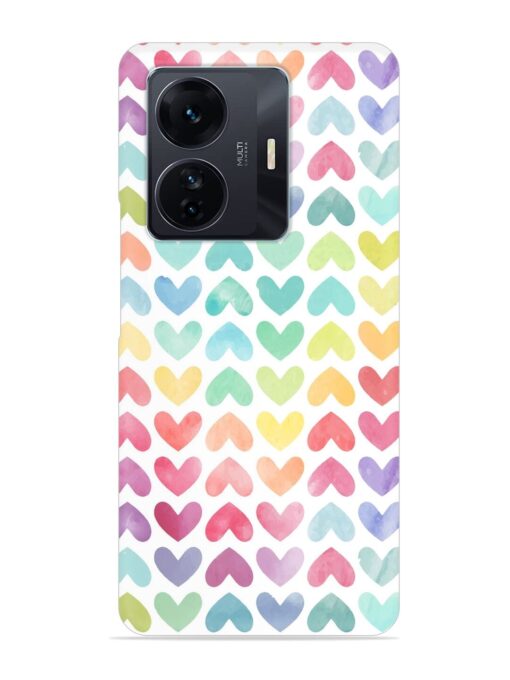 Seamless Colorful Watercolor Snap Case for Iqoo Z6 Pro Zapvi