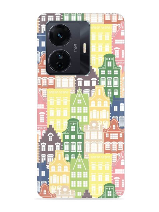 Seamless Shapes Pattern Snap Case for Iqoo Z6 Pro Zapvi