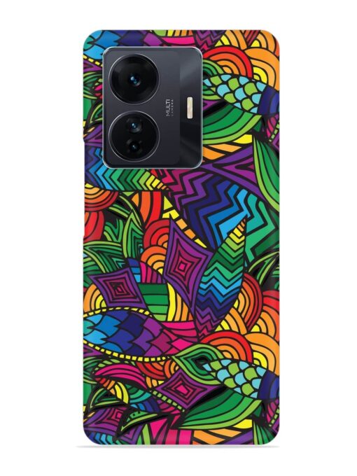 Abstract Multicolor Seamless Snap Case for Iqoo Z6 Pro Zapvi