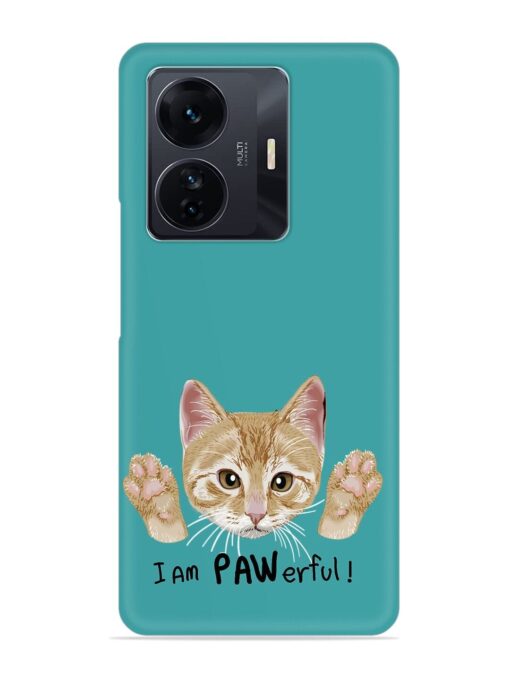 Typography Slogan Cat Snap Case for Iqoo Z6 Pro Zapvi