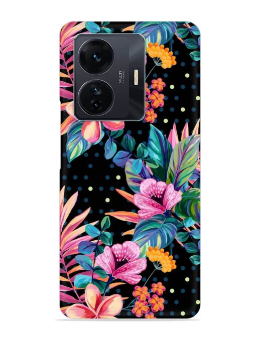 Seamless Floral Pattern Snap Case for Iqoo Z6 Pro Zapvi