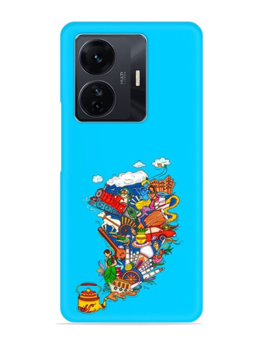 Vector Design Indian Snap Case for Iqoo Z6 Pro Zapvi