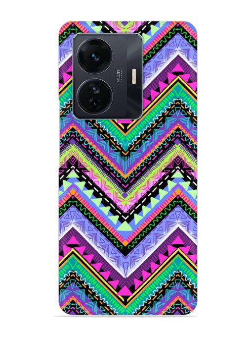 Tribal Aztec Print Snap Case for Iqoo Z6 Pro Zapvi