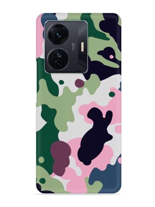 Seamless Funky Camouflage Snap Case for Iqoo Z6 Pro Zapvi