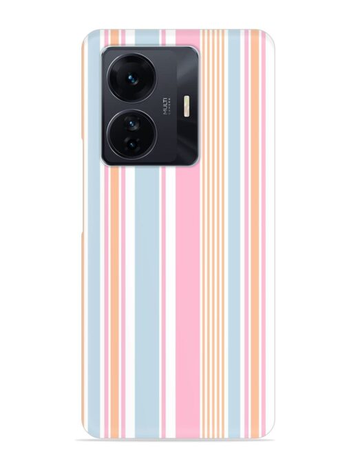 Stripe Seamless Pattern Snap Case for Iqoo Z6 Pro Zapvi