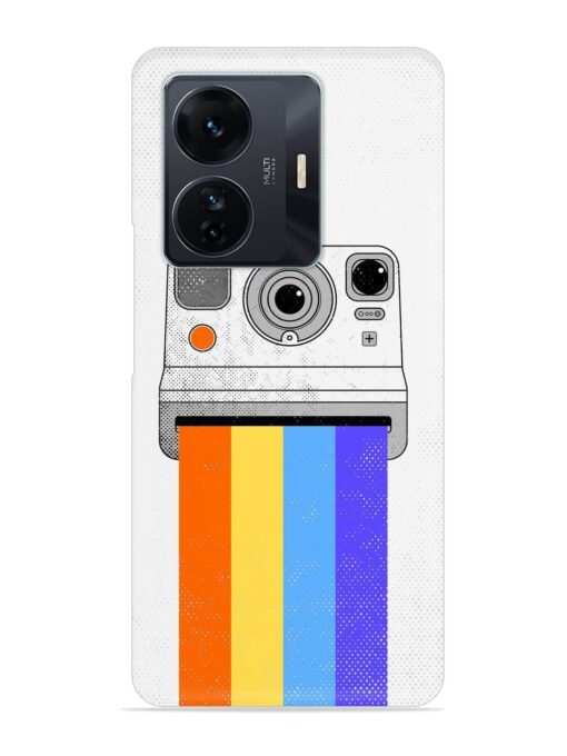 Retro Camera Art Snap Case for Iqoo Z6 Pro Zapvi