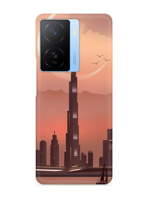 Landmark Burj Khalifa Snap Case for Iqoo Z7 (5G) Zapvi