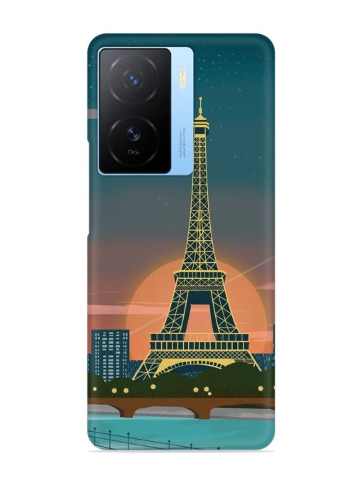 Scenery Architecture France Paris Snap Case for Iqoo Z7 (5G) Zapvi