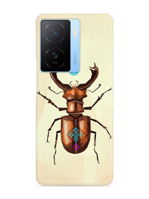 Stag Beetle Vector Snap Case for Iqoo Z7 (5G) Zapvi