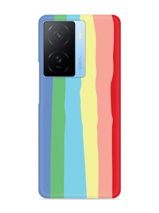 Rainbow Premium Shade Snap Case for Iqoo Z7 (5G) Zapvi