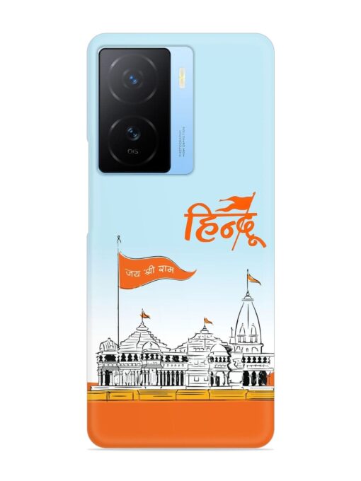 Ram Mandir Hindu Snap Case for Iqoo Z7 (5G) Zapvi