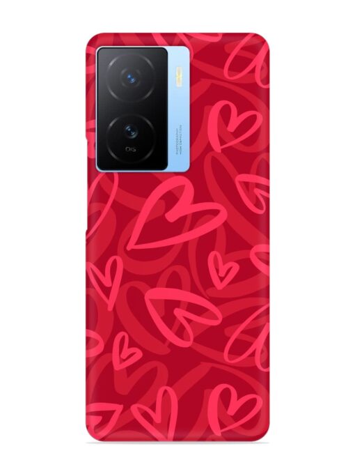 Seamless Romantic Pattern Snap Case for Iqoo Z7 (5G) Zapvi