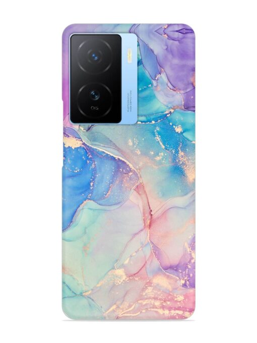 Alcohol Ink Colors Snap Case for Iqoo Z7 (5G) Zapvi