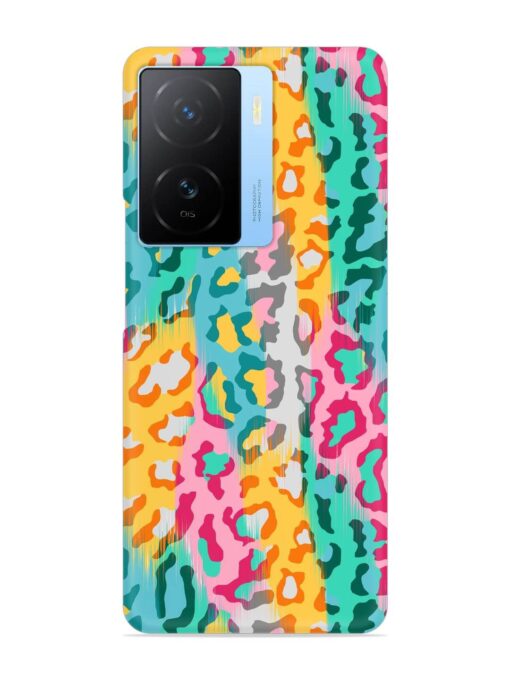 Seamless Vector Colorful Snap Case for Iqoo Z7 (5G) Zapvi