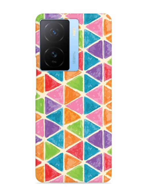 Seamless Colorful Isometric Snap Case for Iqoo Z7 (5G) Zapvi