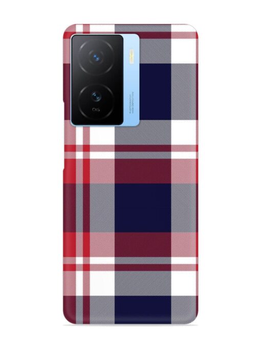 Classic Plaid Tartan Snap Case for Iqoo Z7 (5G) Zapvi