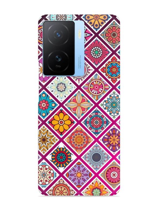 Seamless Tile Pattern Snap Case for Iqoo Z7 (5G) Zapvi