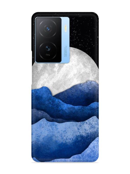 Full Moon Mountain Vector Snap Case for Iqoo Z7 (5G) Zapvi