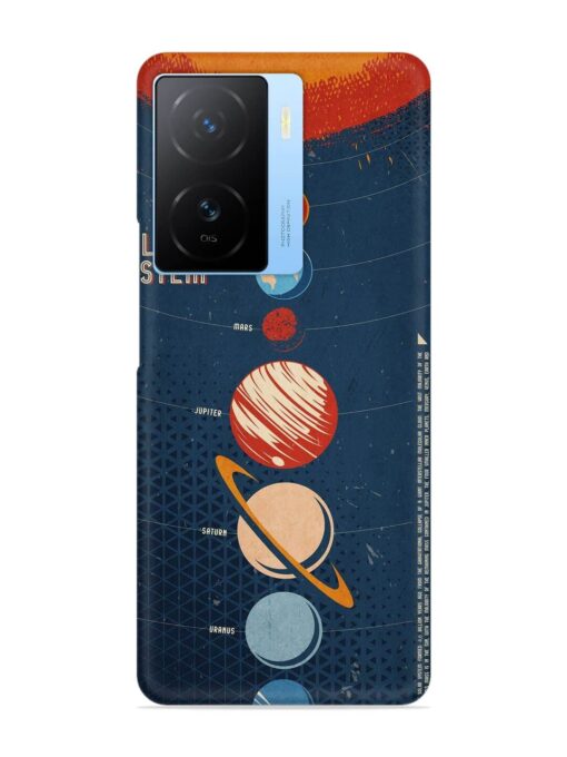 Solar System Vector Snap Case for Iqoo Z7 (5G) Zapvi