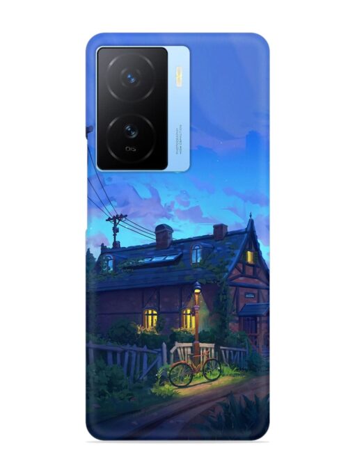 Beautiful Village House Snap Case for Iqoo Z7 (5G) Zapvi