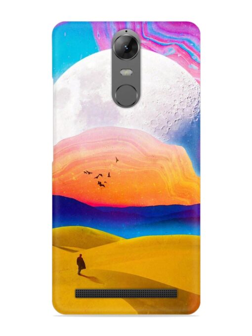 Sandy Desert Snap Case for Lenovo K5 Note Zapvi