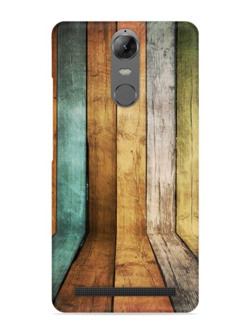 Wooden Realistic Art Snap Case for Lenovo K5 Note Zapvi