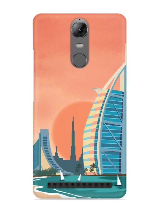 Dubai Architectural Scenery Snap Case for Lenovo K5 Note Zapvi