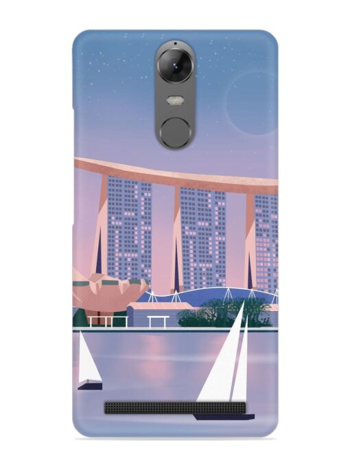 Singapore Scenery Architecture Snap Case for Lenovo K5 Note Zapvi