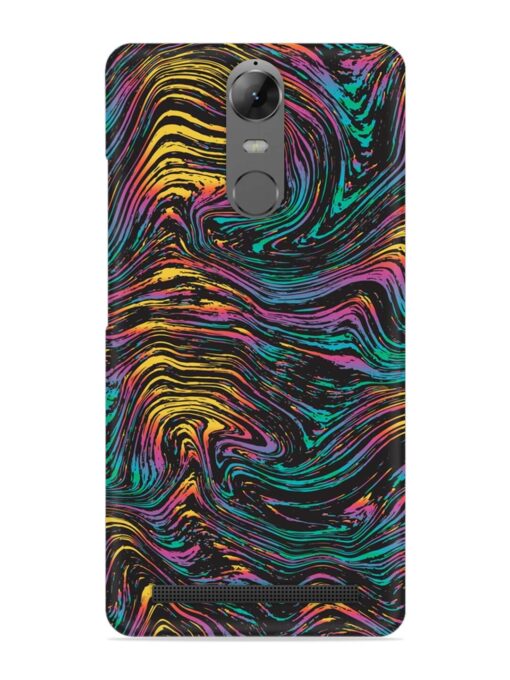 Abstract Liquid Colors Snap Case for Lenovo K5 Note Zapvi