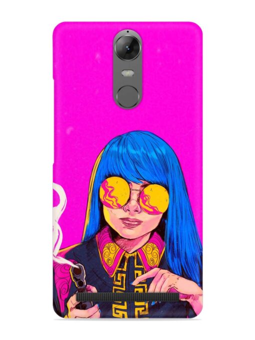 Aesthetic Anime Girl Snap Case for Lenovo K5 Note Zapvi