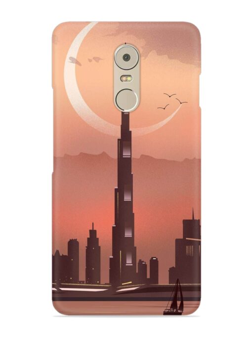 Landmark Burj Khalifa Snap Case for Lenovo K6 Note Zapvi