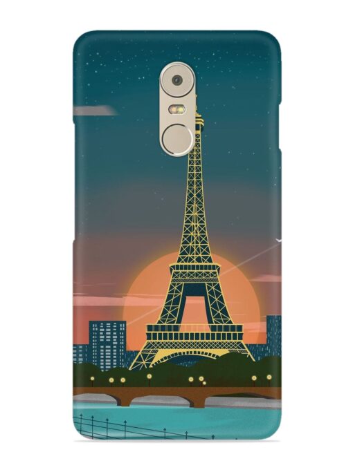 Scenery Architecture France Paris Snap Case for Lenovo K6 Note Zapvi