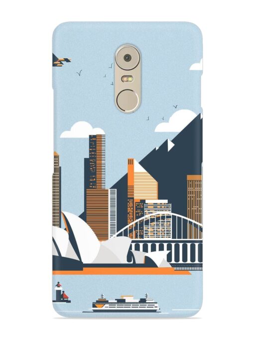 Sydney Opera Landscape Snap Case for Lenovo K6 Note Zapvi