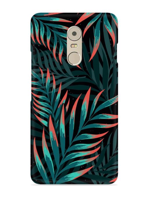 Green Leaf Art Snap Case for Lenovo K6 Note Zapvi