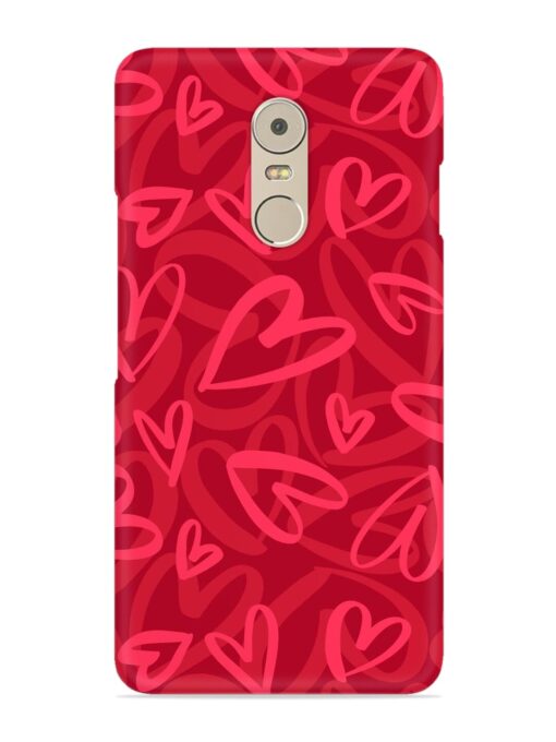 Seamless Romantic Pattern Snap Case for Lenovo K6 Note Zapvi