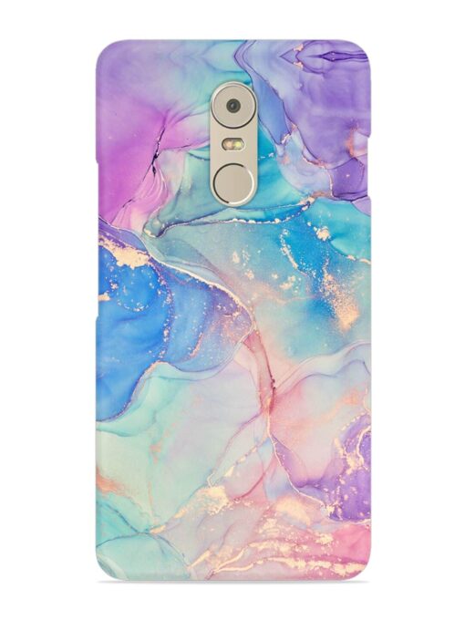 Alcohol Ink Colors Snap Case for Lenovo K6 Note Zapvi