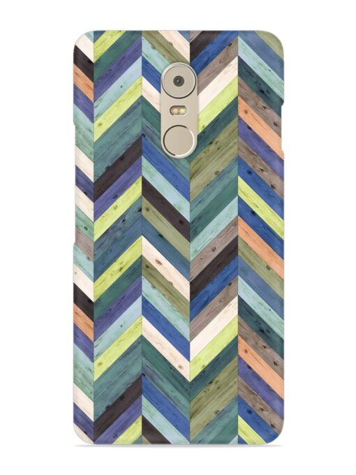 Chevron Random Color Snap Case for Lenovo K6 Note Zapvi