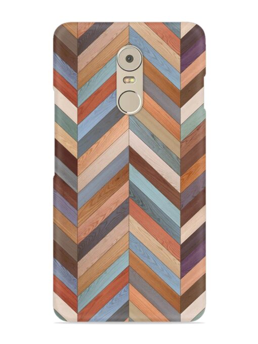 Seamless Wood Parquet Snap Case for Lenovo K6 Note Zapvi